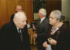 Prof. Andrzej Stelmachowski i dr Maria Stolzman