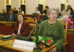 Nagroda dla prof. Marii J. Radomskiej 2005 r.